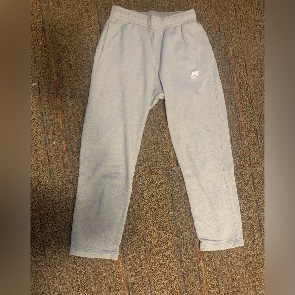 Grey nike joggers size small